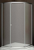 Душевое ограждение BAS INFINITY SHW-90-G-CH 90x90 стекло Grape