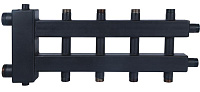 Коллектор (дублер рядный) Rommer с гидроразделителем на 2+2+1 контура, RDG-0018-024025