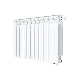 Радиатор биметаллический RIFAR MONOLIT VENTIL 500 х 11 секций нижнее правое подключение