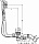 Слив-перелив 40/50 Multiplex Trio Visign M1 Viega 6162.45 101909