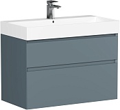 Тумба под раковину Allen Brau Infinity 85 1.210026.BGM синий матовый