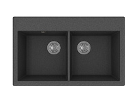 Мойка кварцевая Florentina Viva Тоскана 820 черный