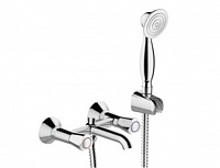 Смеситель для ванны BRAVAT серия DUO 2254 короткий излив, Германия