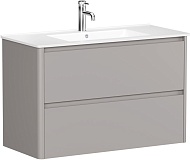 Тумба под раковину Allen Brau Gravity 100 1.370010.PGM платина матовый