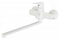 Смеситель Osgard для ванны с длинным изливом SEGEL WHITE 95223