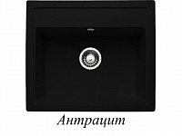 Мраморная мойка GRANICOM G019, антрацит