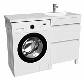 Тумба напольная для стиральной машины Iddis 60см Optima Home OPH12RBi95K