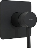 Смеситель для душа Allen Brau Priority X1 5.31012-31 (с внутренней частью, 1 выход) черный матовый