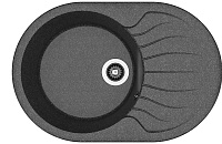 Кухонная мойка БЕРТА 760 В наличииЧёрный