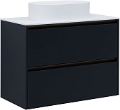 Тумба под раковину Allen Brau Activity 90 1.34013.AM антрацит матовый/олива браш