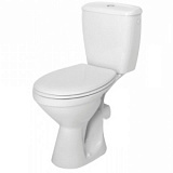 Унитаз-компакт IFO Hitta, косой выпуск, с сиденьем полипропилен, RS041319000