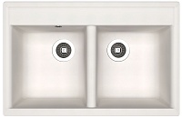 Кухонная мойка АСТРА 780 В наличииБелый