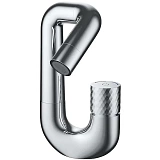 Смеситель для умывальника с управлением Push Control IDDIS Twist TWISBBTi01