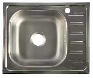Мойка врезная Vladix L-258-L 58*48 0.6x160 выпуск 3 1/2 левая