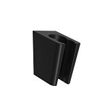 Держатель для лейки IDDIS Optima Home черный матовый 080BL00i53