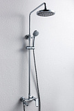 Душевая стойка со смесителем BRAVAT Opal R F6125183CP-A2-RUS