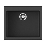 Каменная мойка Omoikiri Bosen 57-BL Tetogranit/черный прямоугольная