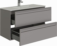 Тумба под раковину Allen Brau Eclipse 80 1.E1002.PGM 2.0 платина матовый