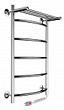 Полотенцесушитель электрический INDIGO Arc LCAE80-50PR 80x50 с полкой