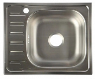Мойка врезная Vladix L-258-R 58*48 0.6x160 выпуск 3 1/2 правая