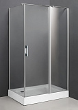 Душевое ограждение OportoShower 8104, 120х80 (стекло)