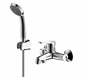 смеситель Bravat для ванны короткий излив Emeralda F6135147CP-B-RUS