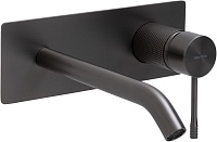 Смеситель для раковины Allen Brau Priority 4.0 5.31D03-MG (с внутренней частью) графит браш