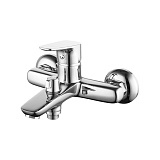 Смеситель для ванны с керамическим дивертором IDDIS Zodiac ZODSB02i02WA