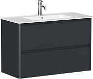 Тумба под раковину Allen Brau Gravity 100 1.370010.AM антрацит матовый