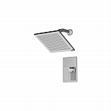 Встраиваемый смеситель Bravat с душевым набором F856101C-B-ENG