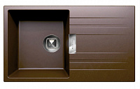 Мойка каменная Tolero Loft TL-750 коричневая