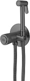 Смеситель с гигиеническим душем Allen Brau Liberty 5.33005-MG (с внутренней частью) графит браш